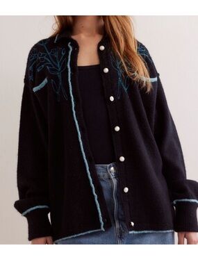 Free People We The Free Wildflower Cardi
